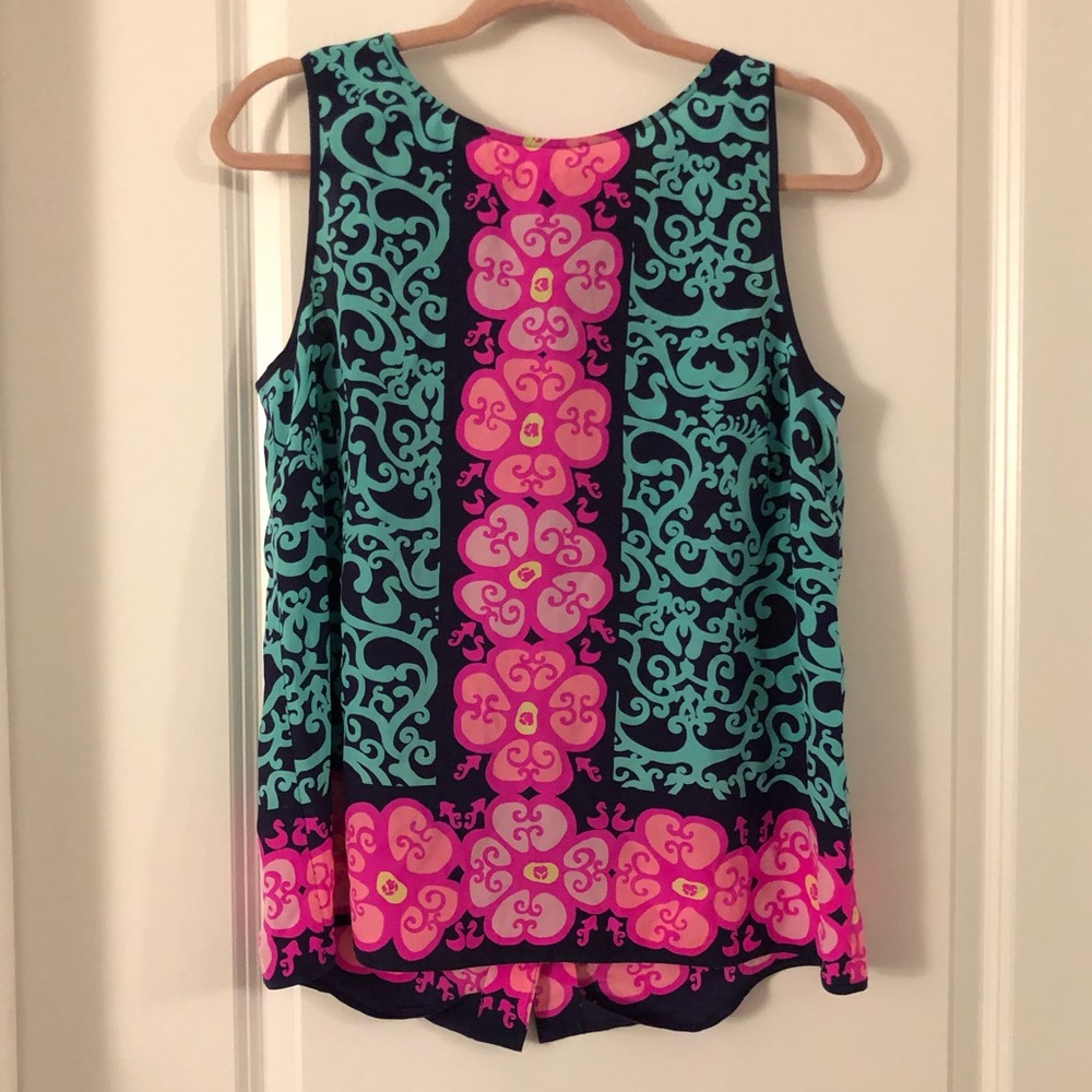 Lilly Pulitzer Iona Shell Tank Top
